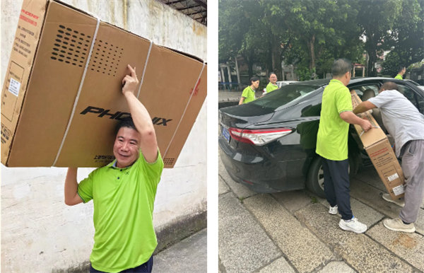 獻出一份愛心，托起一份希望，相伴一路“童”行—2024年廣東博皓公益活動     -2